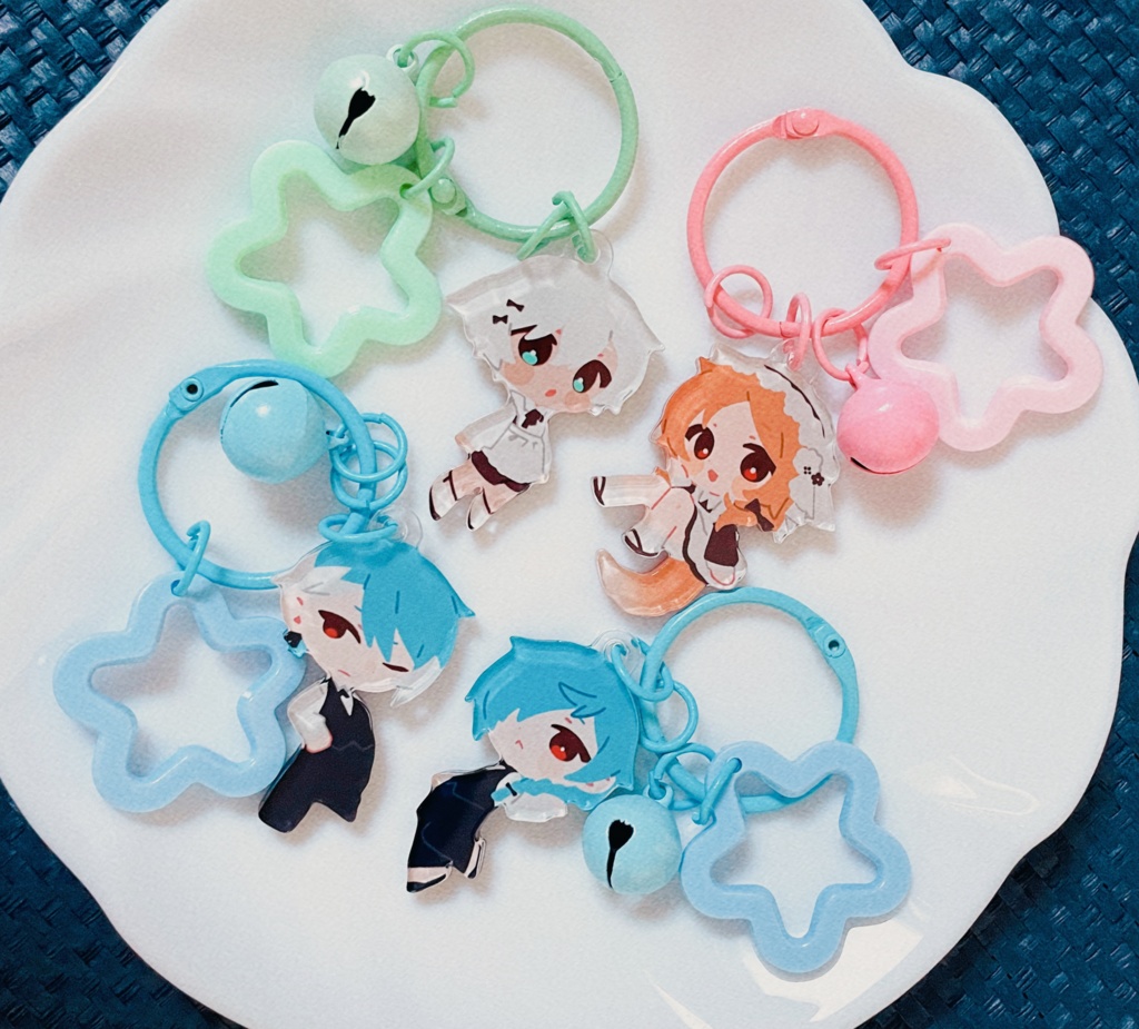 【非公式】UTAU/フチなしキーホルダー（4種）