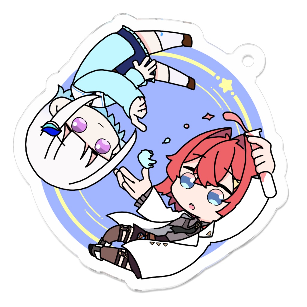 【非公式】lzanアクリルキーホルダー2