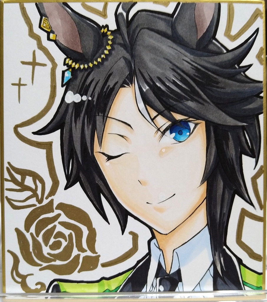 【ウマ娘】全4種各1枚【ミニ色紙】