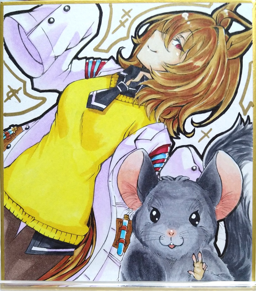 【ウマ娘】全4種各1枚【ミニ色紙】