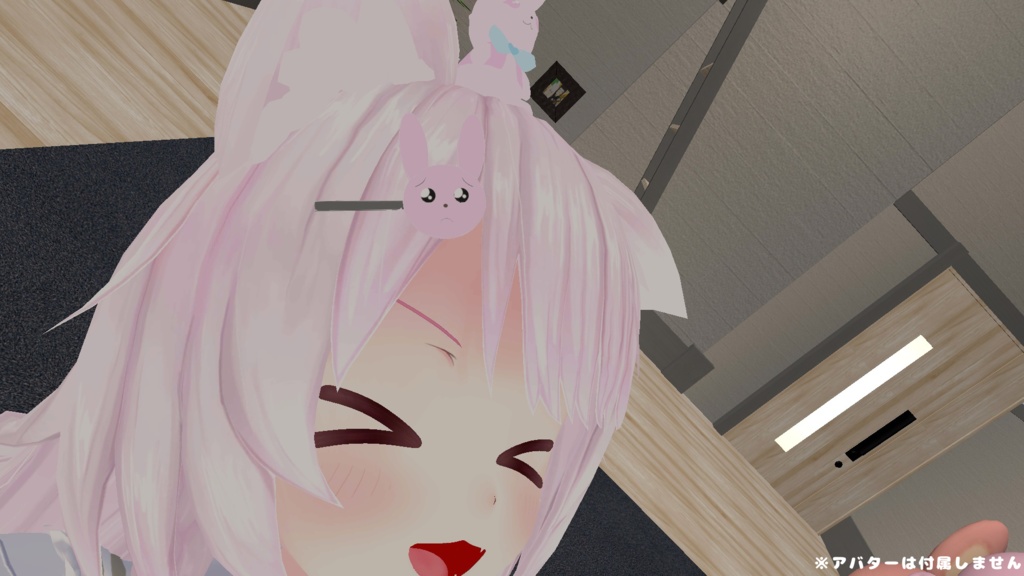 【無料有】うさみみリボンカチューシャ