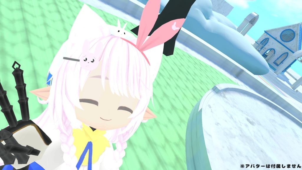 【無料有】うさみみリボンカチューシャ