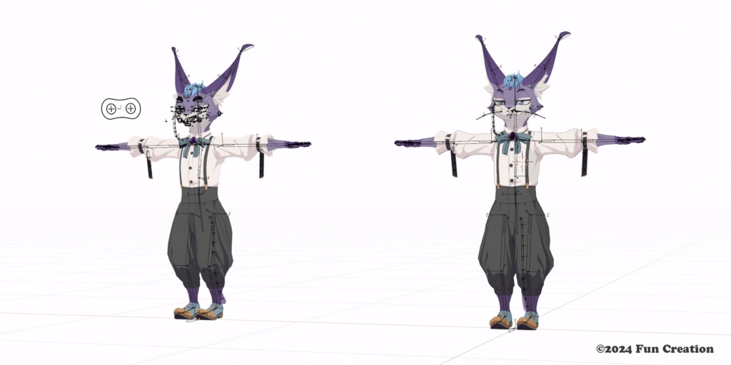 Owen Ward - VR/VTuber Avatar (VRM, glTF, Resonite Package, Blender File)