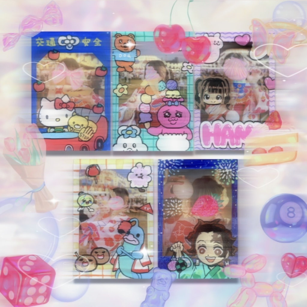 あゐみデコチェキ🎀9月