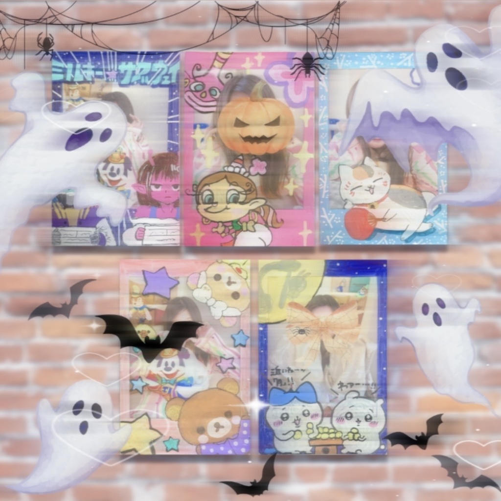 あゐみデコチェキ🎃10月