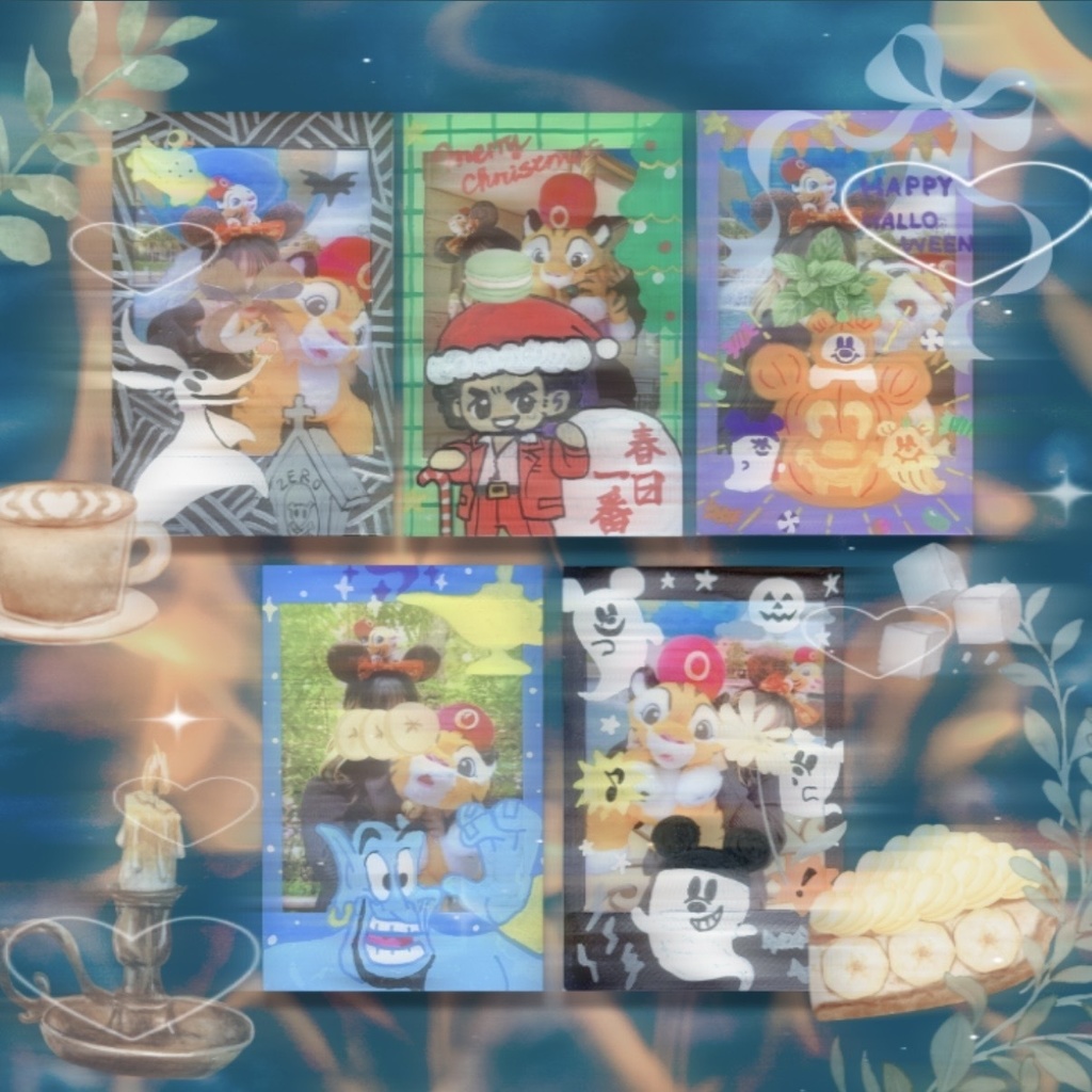 あゐみデコチェキ☕️11月