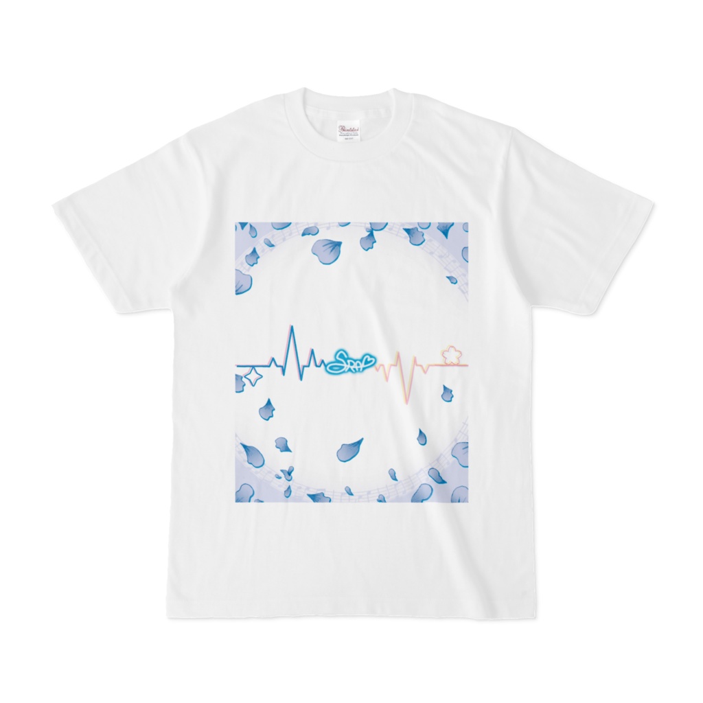 桜咲宇宙デザインオリジナルTシャツ
