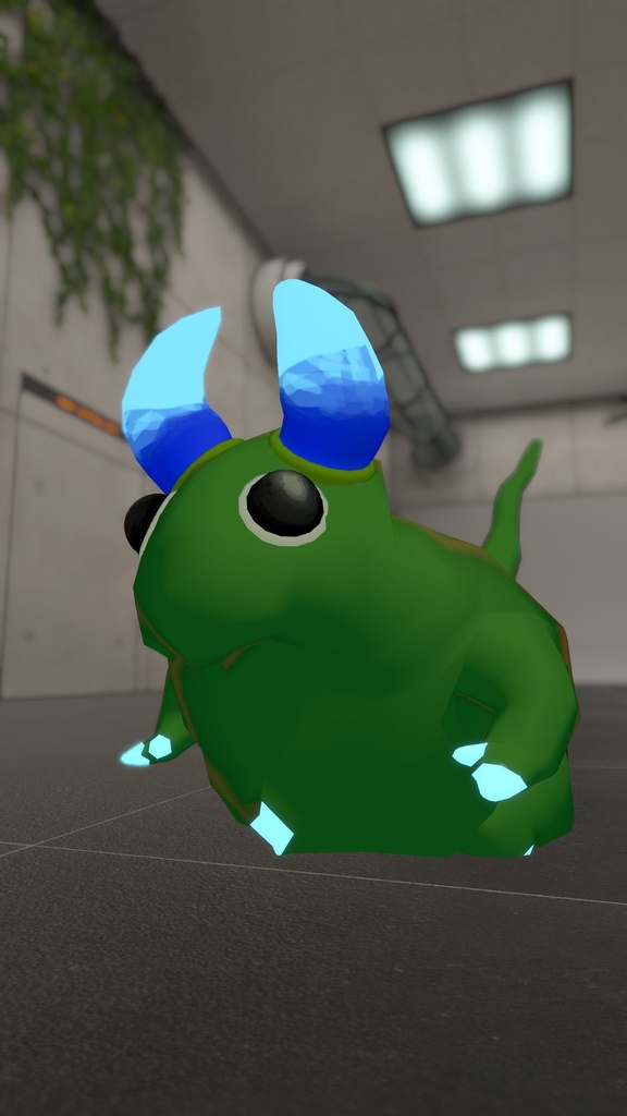 【VRChat無料アバター】宇宙角獣 ペペル!!