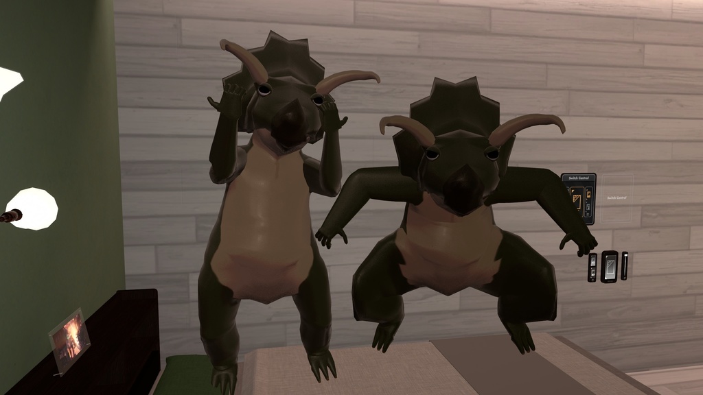 【One Coin Avatars】VRChat向けオリジナル3Dモデル「プヨケラトプス」ver1.00