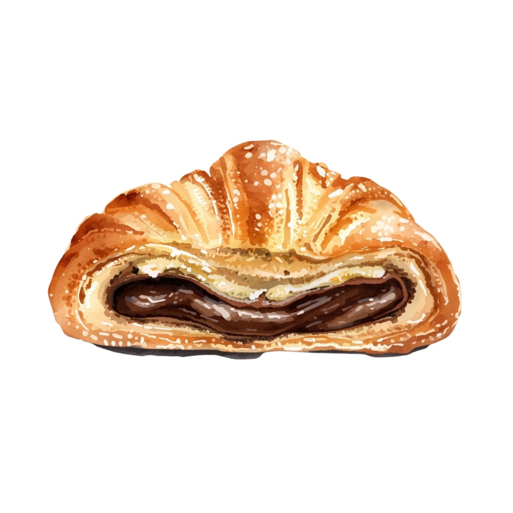 水彩画風パンのイラスト素材集【PNG透過 18素材】