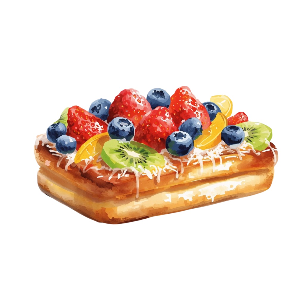 水彩画風パンのイラスト素材集【PNG透過 18素材】