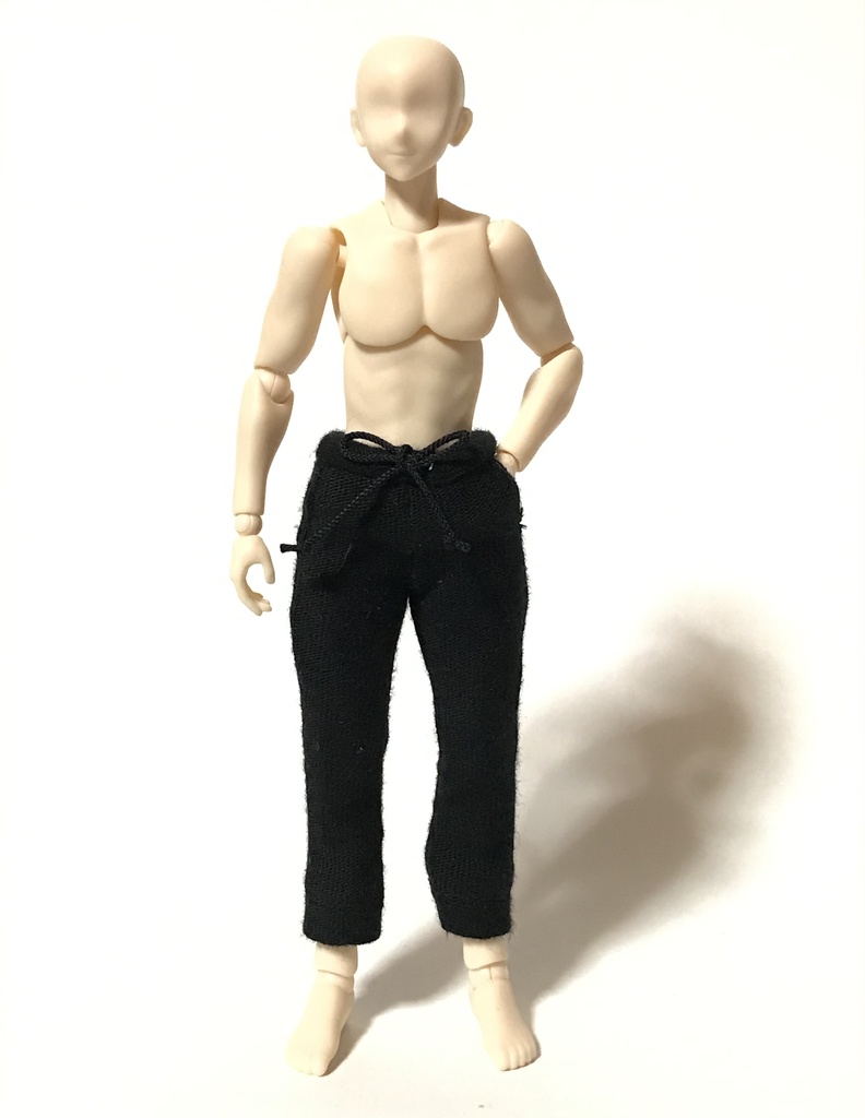 概ね1/12男性素体向けスウェットパンツ