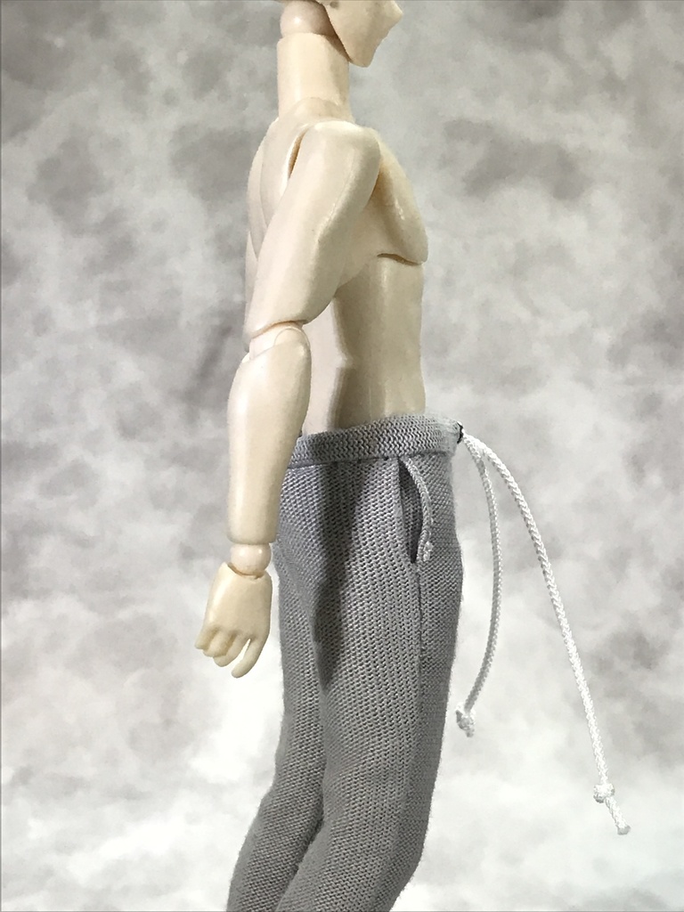 概ね1/12男性素体向けスウェットパンツ