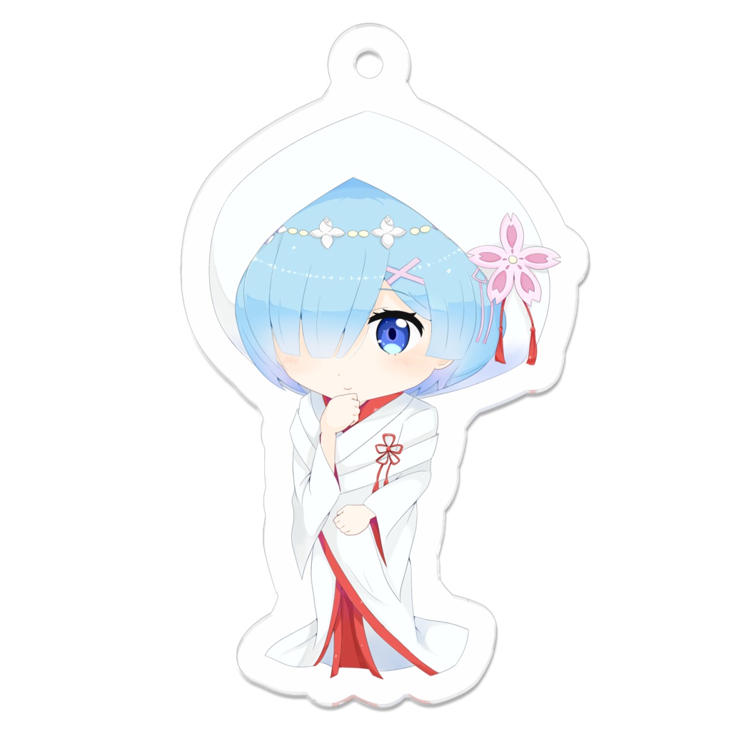 白無垢レム アクキー