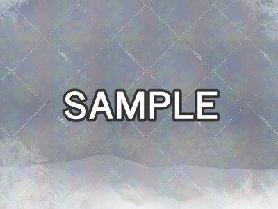 【無料/有料】雪山の背景イラスト 吹雪差分有り