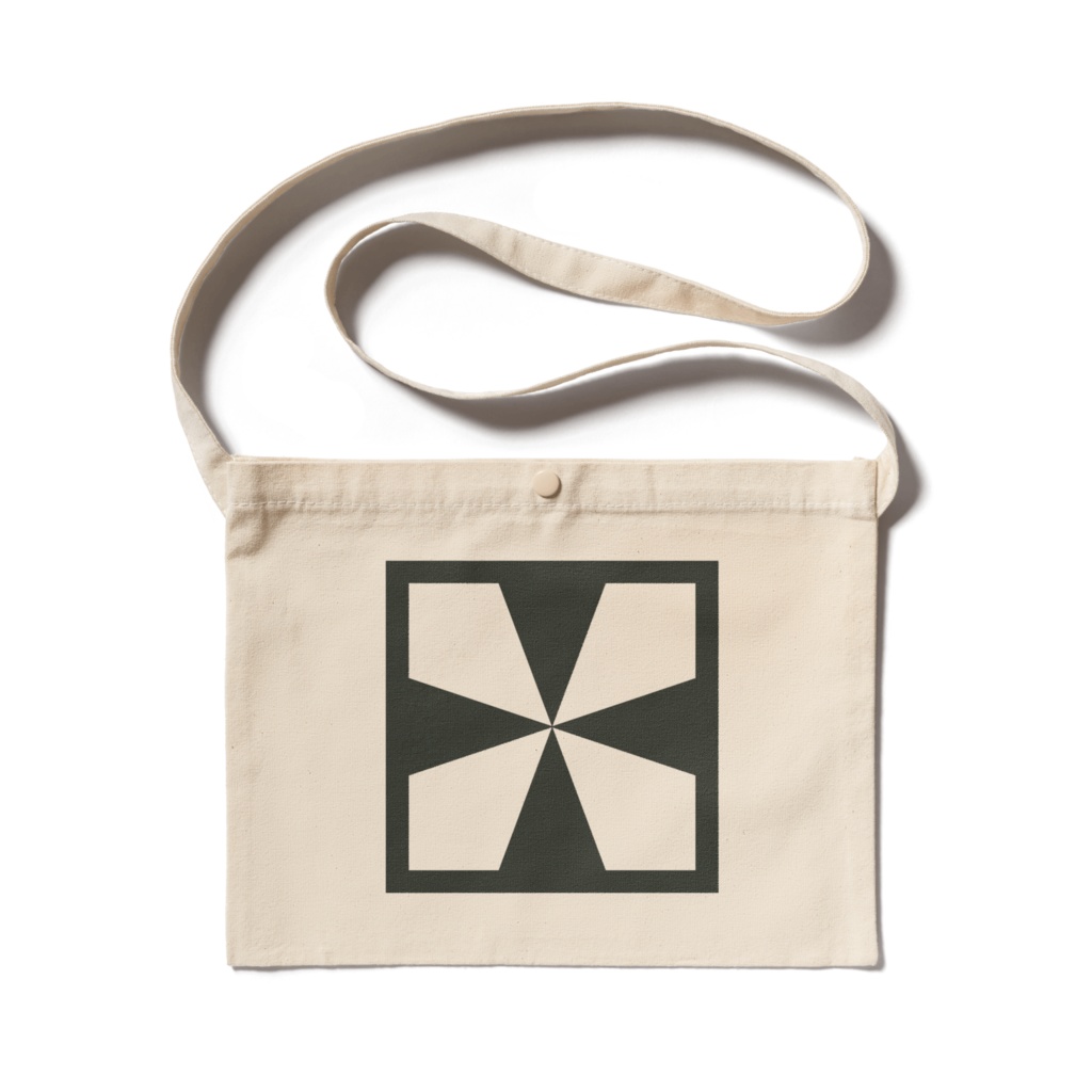 線路終端 車止標識 サコッシュ