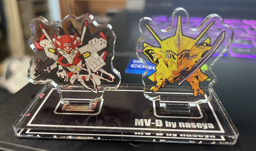 マブD 戦術機アクリルジオラマ