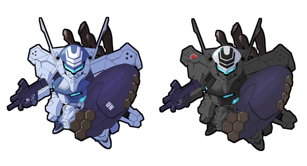 マブD 戦術機アクリルジオラマ