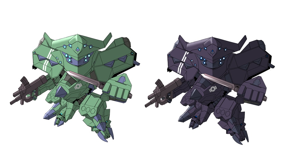 マブD 戦術機アクリルジオラマ