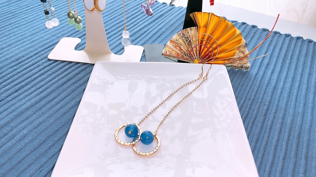 とうらぶイメージピアス・イヤリング<三日月宗近>