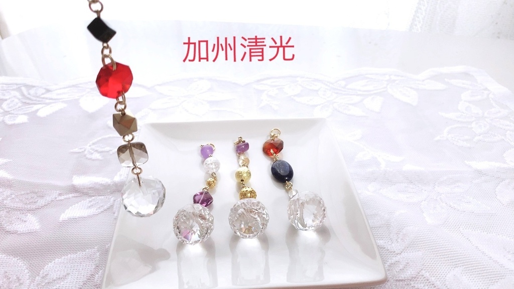 とうらぶサンキャッチャー【歌仙兼定・蜂須賀虎徹・加州清光・陸奥守吉行】/刀剣乱舞イメージ