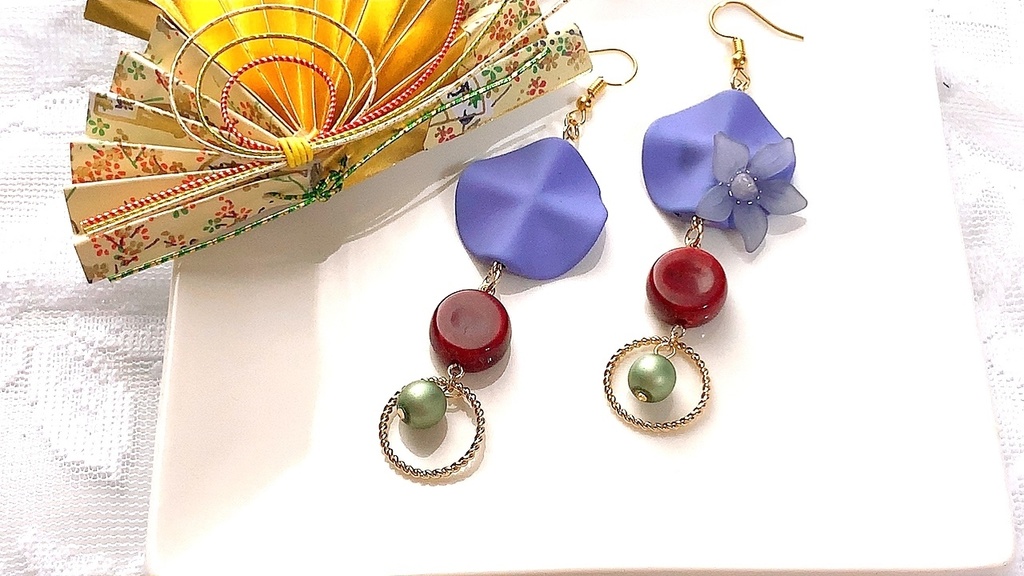 とうらぶ【歌仙兼定】イメージピアス・イヤリング/刀剣乱舞イメージ