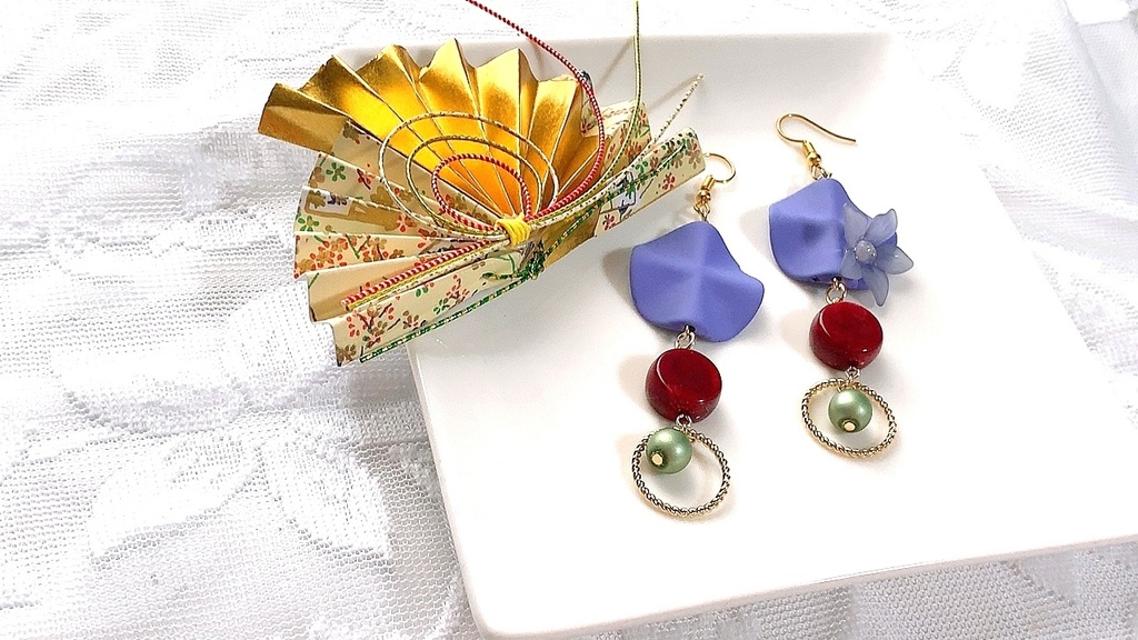 とうらぶ【歌仙兼定】イメージピアス・イヤリング/刀剣乱舞イメージ