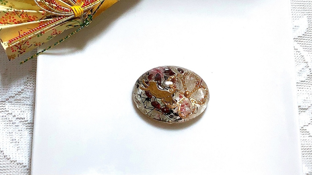 とうらぶ【南泉一文字】イメージカボション/ポニーフック・ブローチ・ヘアゴム/刀剣乱舞イメージ