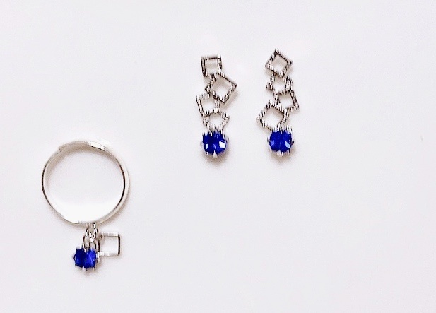 山姥切長義イメージスクエアピアス・イヤリング&リング