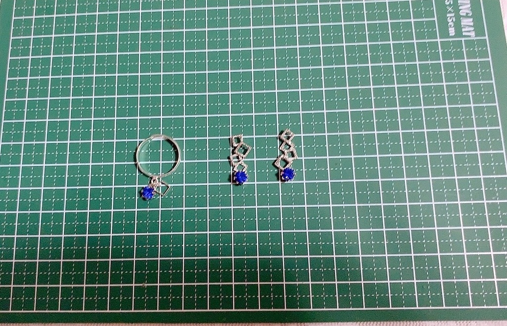 山姥切長義イメージスクエアピアス・イヤリング&リング