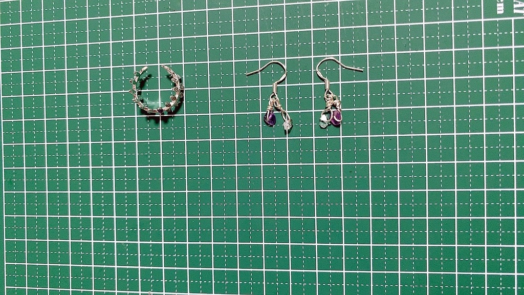 薬研藤四郎イメージピアス・リング / silver925