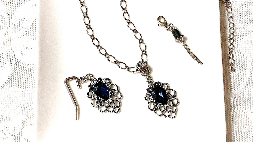 山姥切長義イメージネックレス&ポニーフック