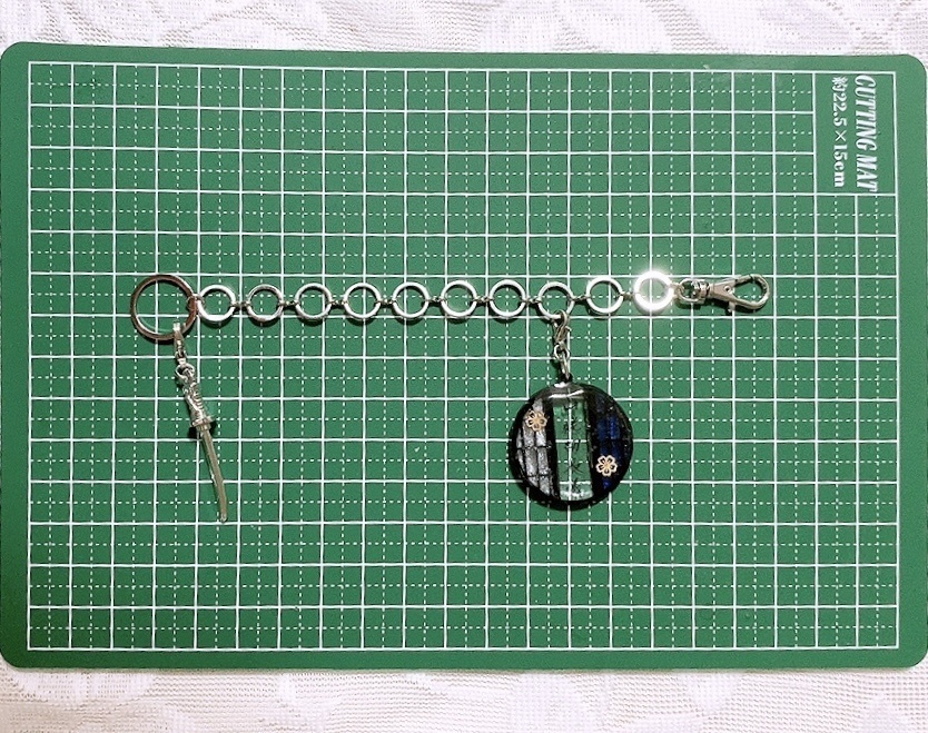 山姥切長義イメージしめ縄リース(バッグチャーム付き)②