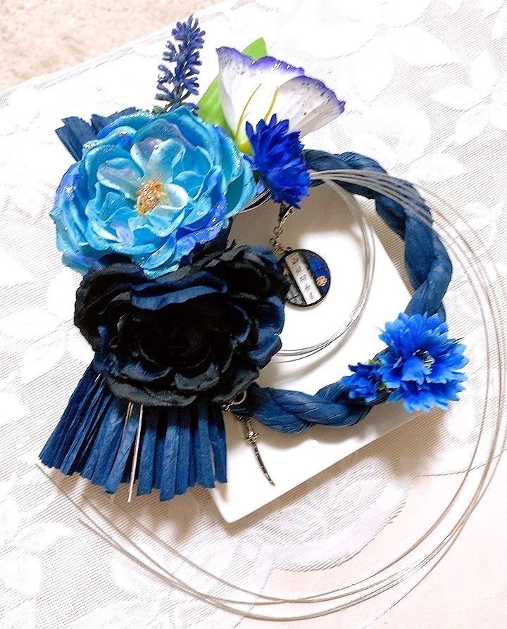 山姥切長義イメージしめ縄リース(バッグチャーム付き)③