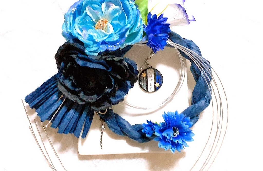 山姥切長義イメージしめ縄リース(バッグチャーム付き)③