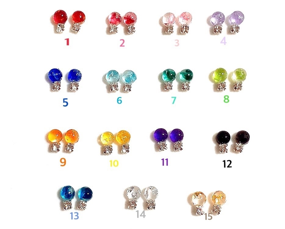 イメージカラーピアス・イヤリングA