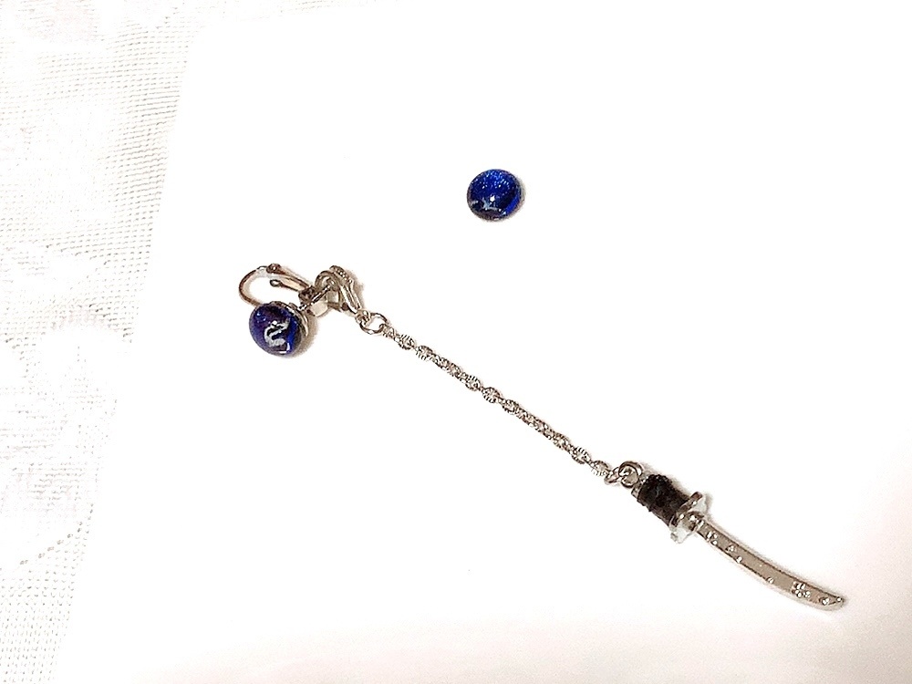 山姥切長義イメージガラスピアス・イヤリング