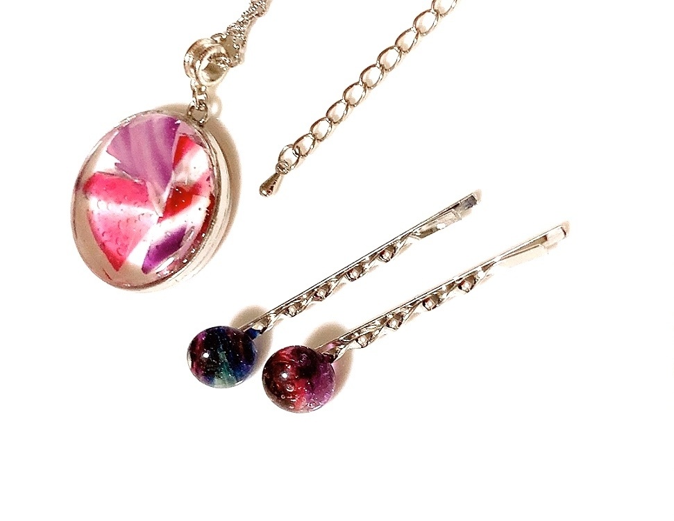 歌仙兼定イメージネックレス&ピンorピアス・イヤリング