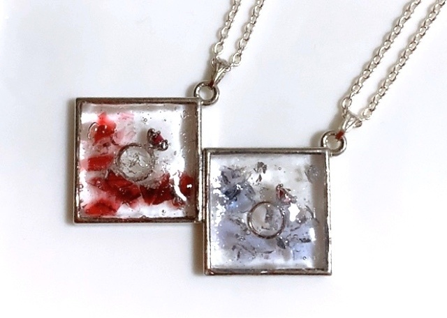 加州清光・歌仙兼定からの贈り物/指輪のネックレス