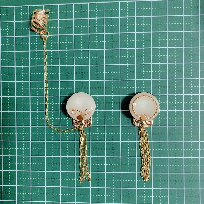 鶴丸国永イメージピアス・イヤリング&イヤーカフ