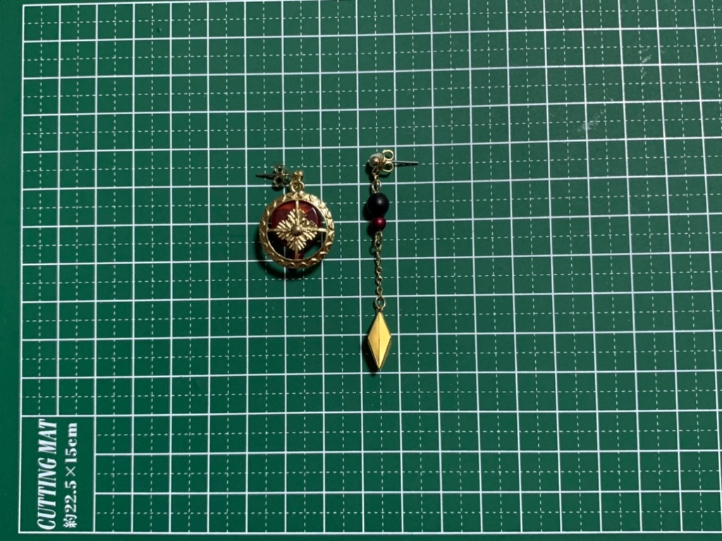 刀剣乱舞 加州清光イメージ ピアス・イヤリング