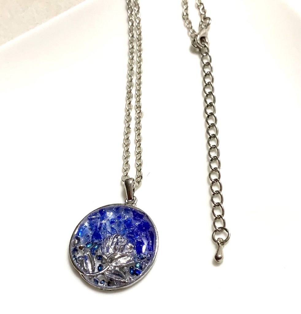 山姥切長義イメージ シルバーローズ ネックレス