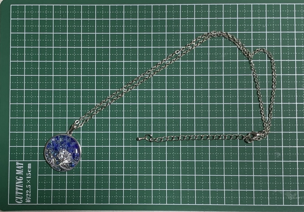 山姥切長義イメージ シルバーローズ ネックレス