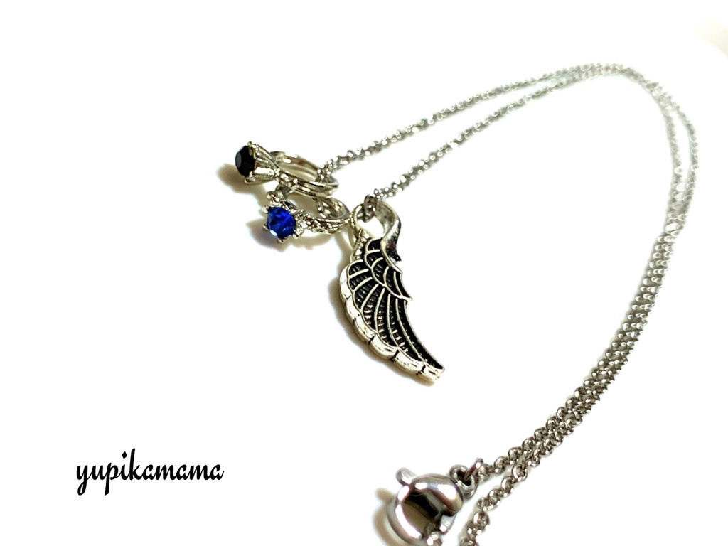 山姥切長義イメージ　リングと羽のネックレス