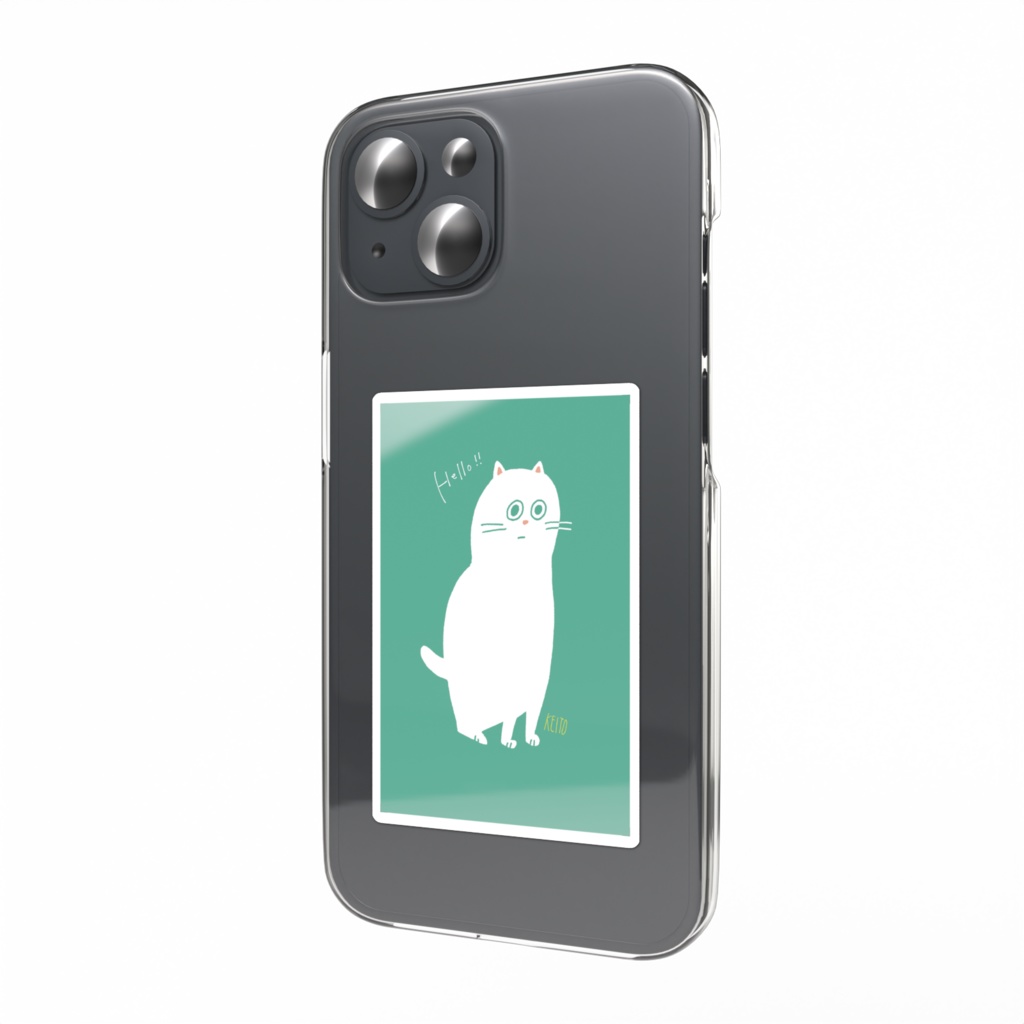 スマホステッカー|虚無猫