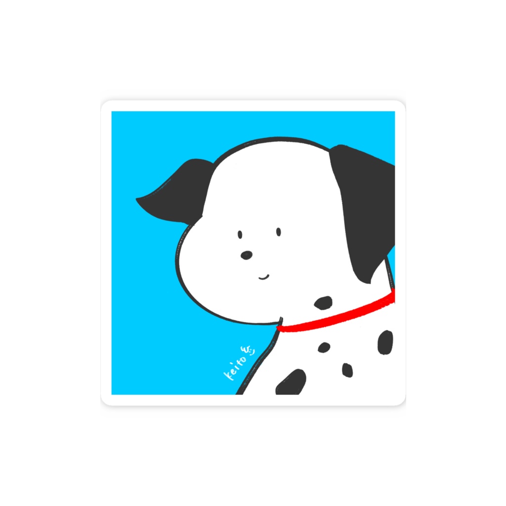 スマホステッカー|ダルメシアン