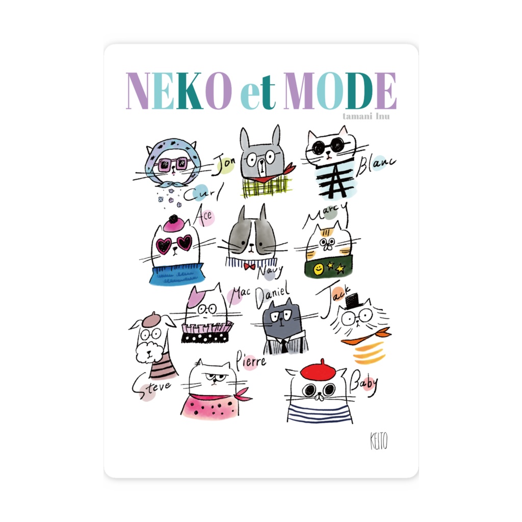 スマホステッカー|NEKO et MODE