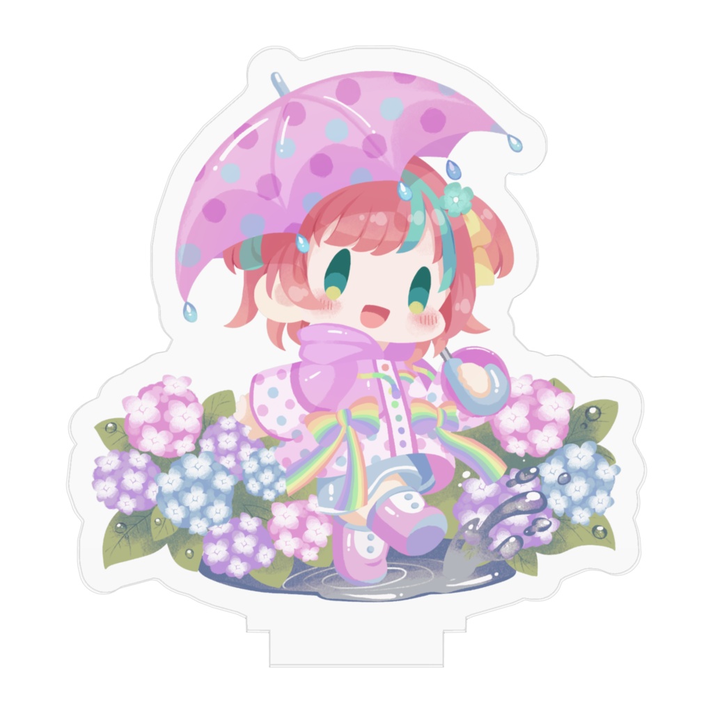 あままミニキャラアクリルスタンド(梅雨ver.)
