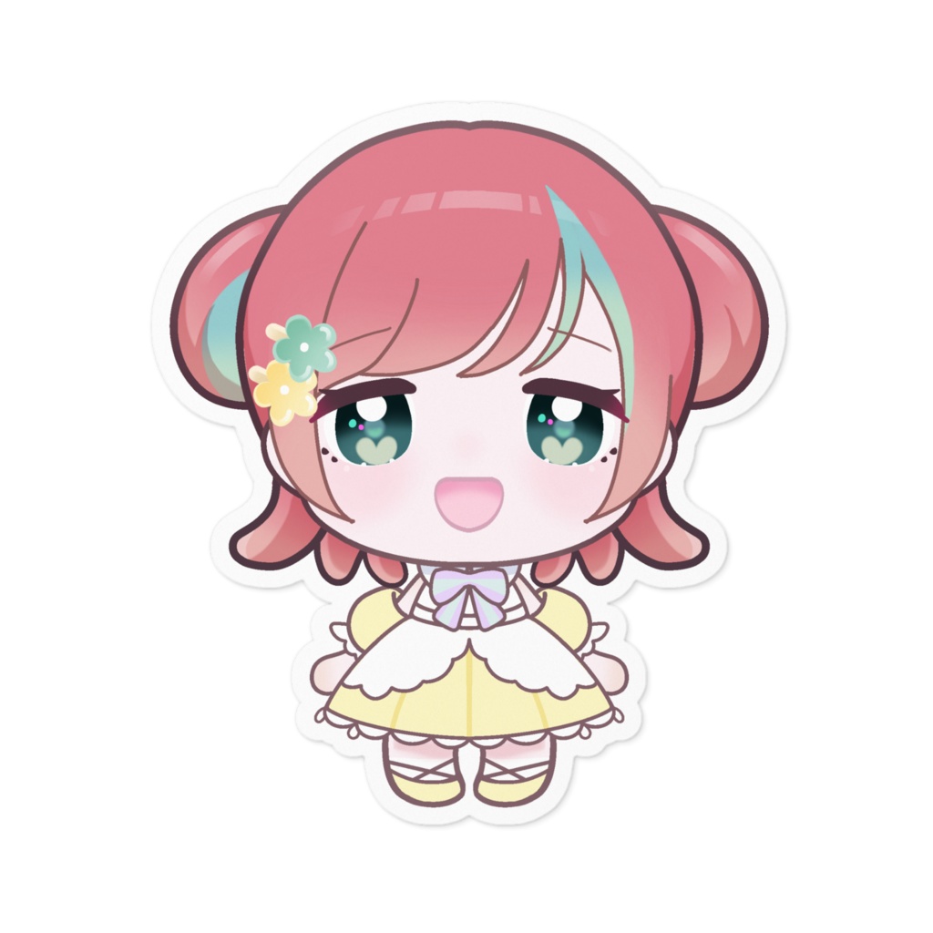 あままミニキャラステッカー