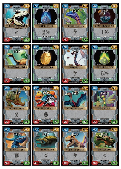 ダイノストーン基本セット調整版PNPデータ(プリント&プレイ)